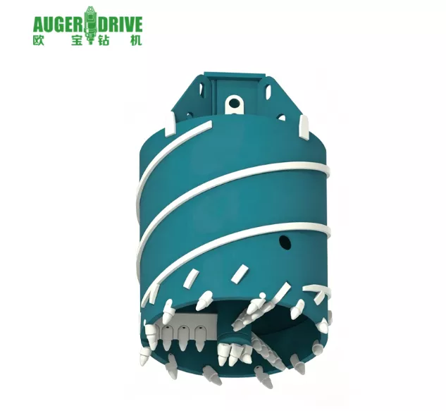Core Barrel with Crossing Cutter